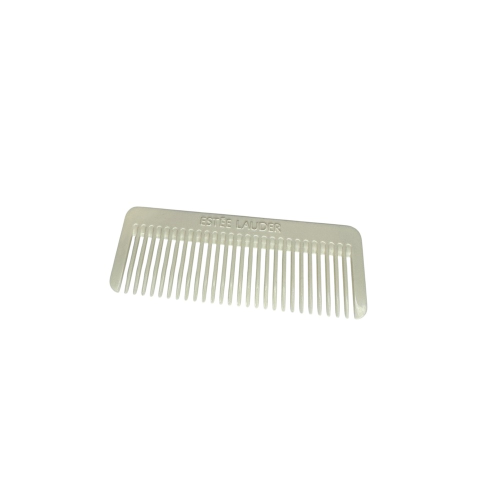 Estée Lauder‎ Vintage Hair Comb Ivory Logo Beauty Accessory Promo